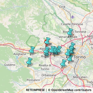 Mappa Via S. Gillio, 10091 Alpignano TO, Italia (6.76875)