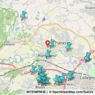 Mappa Via S. Gillio, 10091 Alpignano TO, Italia (3.039)