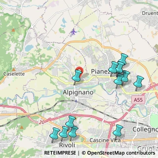 Mappa Via S. Gillio, 10091 Alpignano TO, Italia (2.61462)