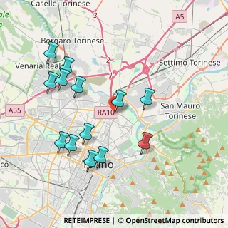 Mappa Visite domiciliari, 10155 Torino TO, Italia (4.04462)