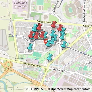 Mappa Via dei Gladioli, 10151 Torino TO, Italia (0.3185)