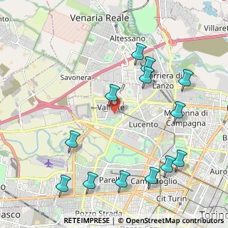 Mappa Via dei Gladioli, 10151 Torino TO, Italia (2.48154)