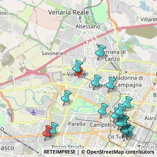 Mappa Via dei Gladioli, 10151 Torino TO, Italia (2.91333)