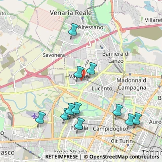 Mappa Via dei Gladioli, 10151 Torino TO, Italia (2.345)