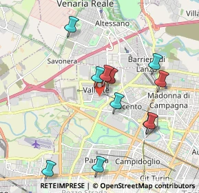 Mappa Via dei Gladioli, 10151 Torino TO, Italia (1.91909)