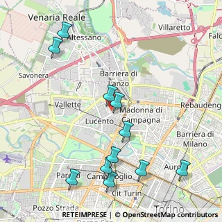 Mappa Piazza Nazario Sauro, 10151 Torino TO, Italia (2.40636)