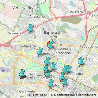 Mappa Piazza Nazario Sauro, 10151 Torino TO, Italia (2.64111)