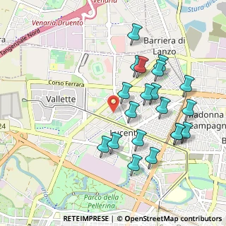 Mappa Via Pirano, 10151 Torino TO, Italia (0.986)