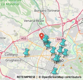 Mappa Via Pirano, 10151 Torino TO, Italia (4.35)