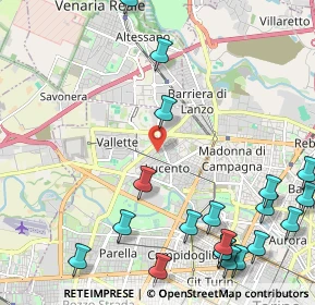 Mappa Via Pirano, 10151 Torino TO, Italia (2.987)