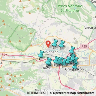 Mappa Via Cervino, 10091 Alpignano TO, Italia (3.93467)