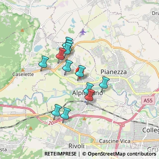 Mappa Via Cervino, 10091 Alpignano TO, Italia (1.51)