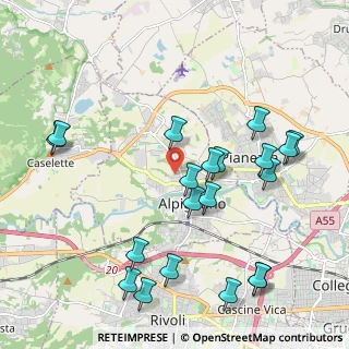Mappa Via Cervino, 10091 Alpignano TO, Italia (2.3355)