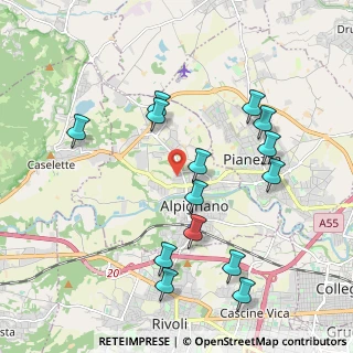 Mappa Via Cervino, 10091 Alpignano TO, Italia (2.09929)