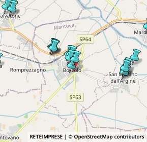 Mappa P.za Don Primo Mazzolari, 46012 Bozzolo MN, Italia (2.32)