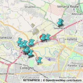 Mappa Ipermercato Carrefour, 10093 Collegno TO, Italia (1.8675)