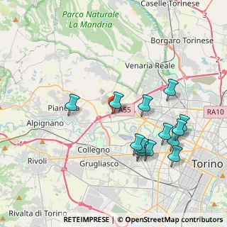 Mappa Ipermercato Carrefour, 10093 Collegno TO, Italia (4.00308)