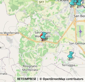 Mappa SP 457, 15020 San Giorgio Monferrato AL, Italia (4.05273)