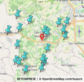 Mappa SP 457, 15020 San Giorgio Monferrato AL, Italia (2.31316)