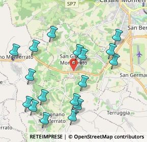 Mappa SP 457, 15020 San Giorgio Monferrato AL, Italia (2.28824)