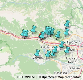 Mappa A32, 10057 Sant'Ambrogio di Torino TO, Italia (5.72556)