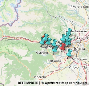 Mappa A32, 10057 Sant'Ambrogio di Torino TO, Italia (11.22077)