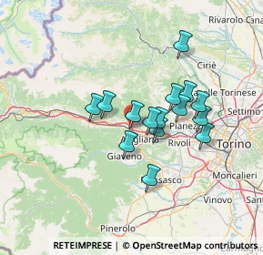 Mappa A32, 10057 Sant'Ambrogio di Torino TO, Italia (10.574)