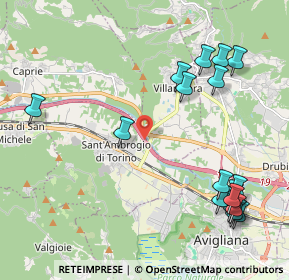 Mappa A32, 10057 Sant'Ambrogio di Torino TO, Italia (2.59824)