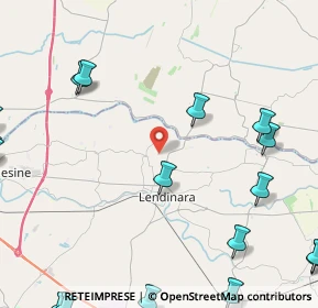 Mappa Via Saguedo Centro, 45026 Lendinara RO, Italia (7.2)