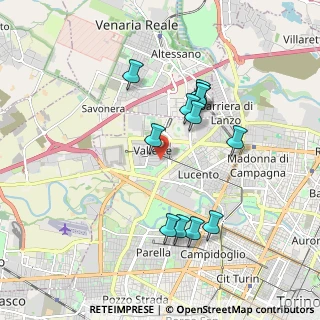 Mappa Via delle Magnolie, 10151 Torino TO, Italia (1.74583)