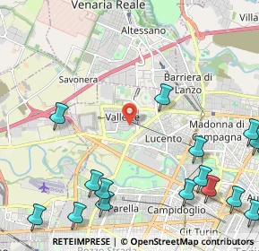 Mappa Via delle Magnolie, 10151 Torino TO, Italia (3.19)