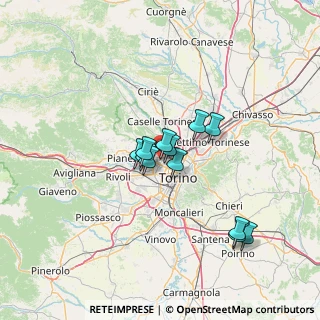 Mappa Via delle Magnolie, 10151 Torino TO, Italia (10.2175)