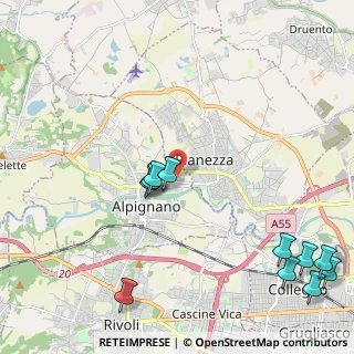 Mappa Mc-Drive, 10091 Alpignano TO, Italia (2.82091)
