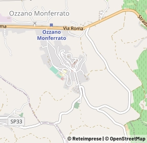 Mappa Via pietro e giovanni sosso, 15039 Ozzano Monferrato AL, Italia (0.3)