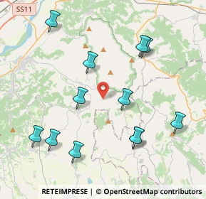 Mappa Strada Comunale da Cinzano a Rivalba, 10090 Cinzano TO, Italia (4.46)