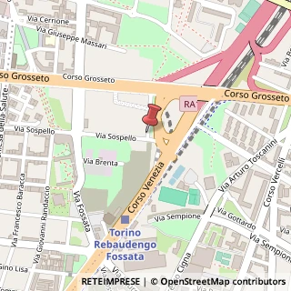 Mappa Corso Grosseto, 3, 10155 Torino, Torino (Piemonte)