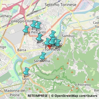 Mappa Piazza Antonio Gramsci, 10099 San Mauro Torinese TO, Italia (1.26308)