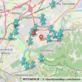 Mappa Str. di S. Mauro, 10157 Torino TO, Italia (2.169)