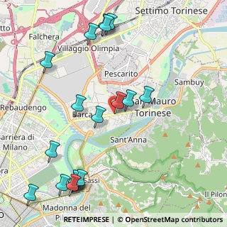 Mappa Str. di S. Mauro, 10157 Torino TO, Italia (2.63722)