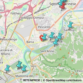 Mappa Str. di S. Mauro, 10157 Torino TO, Italia (3.12462)