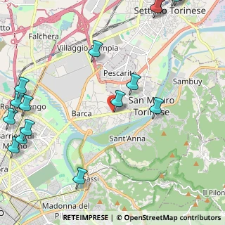 Mappa Str. di S. Mauro, 10157 Torino TO, Italia (3.24625)