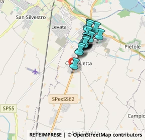 Mappa Via G.di Vittorio, 46030 Cappelletta MN, Italia (1.2975)