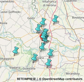 Mappa Via G.di Vittorio, 46030 Cappelletta MN, Italia (9.59)