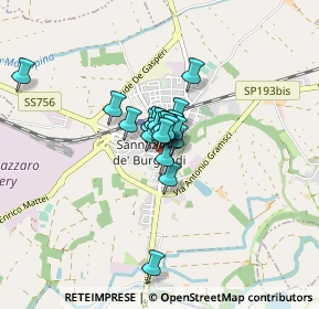 Mappa Via Aurelio Saffi, 27039 Sannazzaro de' Burgondi PV, Italia (0.406)