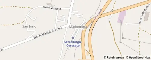 Mappa Serralunga di Crea