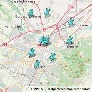 Mappa Piazza Derna, 10154 Torino TO, Italia (3.47909)