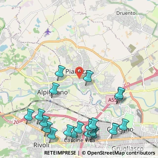 Mappa F.lli Cervi, 10044 Pianezza TO, Italia (3.04)