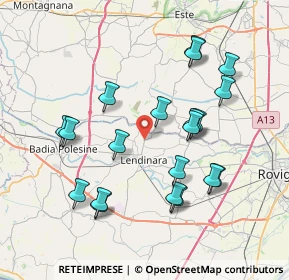 Mappa SP 2, 45026 Lendinara RO, Italia (7.6465)