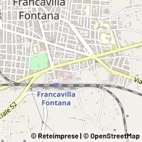 Mapa Francavilla Fontana