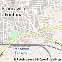 Mapa Francavilla Fontana